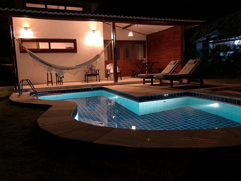 Beach house with private pool - Praia do Madeiro