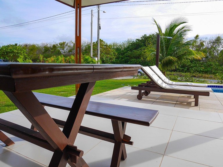 Beach house with private pool - Praia do Madeiro