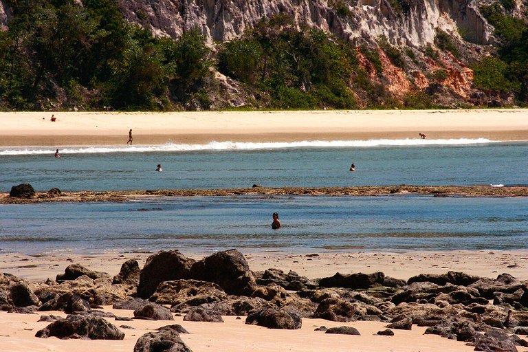 Beach house with private pool - Praia do Madeiro