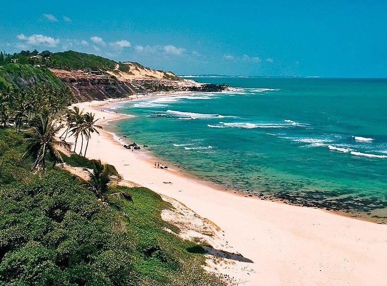 2 Bdr Apartment w/ Jacuzzi - Praia do Amor - Pipa