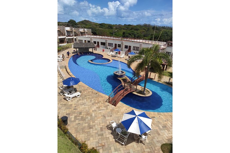 Apartamento com Vista Mar no Cond. Brisas do Amor