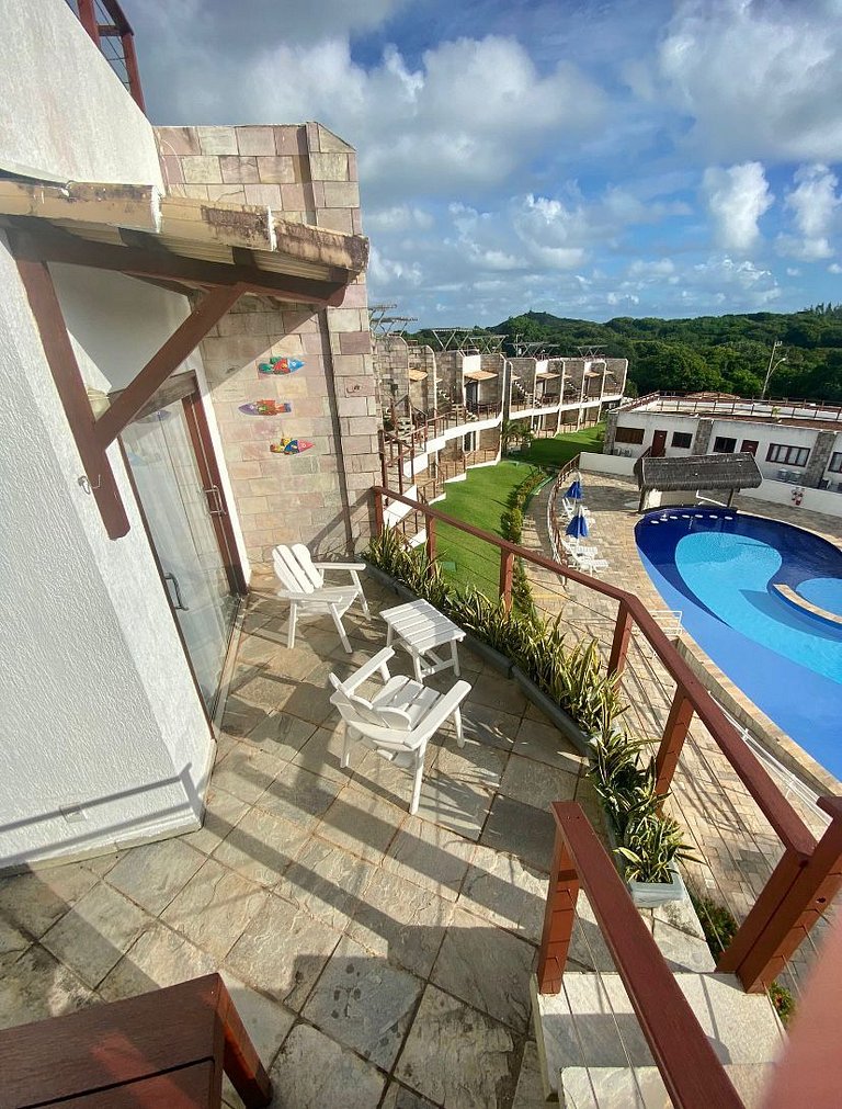 Flat con Jacuzzi en Praia do Amor - Pipa