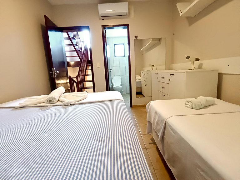 Lindo Triplex no Centro de Pipa - Até 8 Pessoas