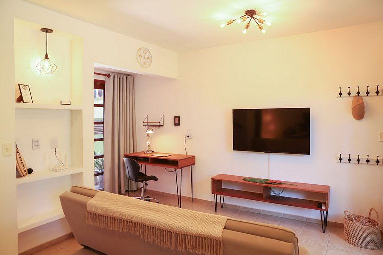 Estilo y Comodidad en Pipa: Casa Central con Vista al Mar y