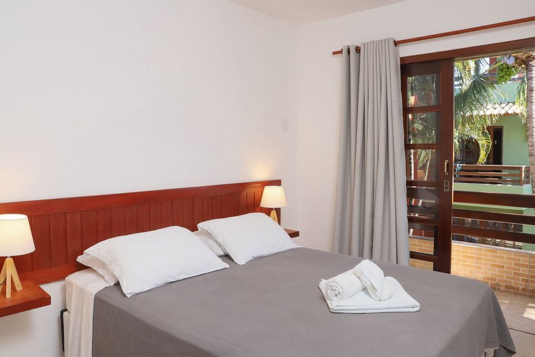 Conforto e Vista Mar em Pipa: Sobrado Central com 2 Suítes