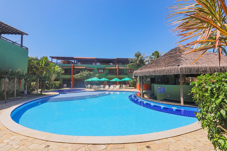 Conforto e Vista Mar em Pipa: Sobrado Central com 2 Suítes