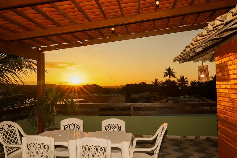 Conforto e Vista Mar em Pipa: Sobrado Central com 2 Suítes