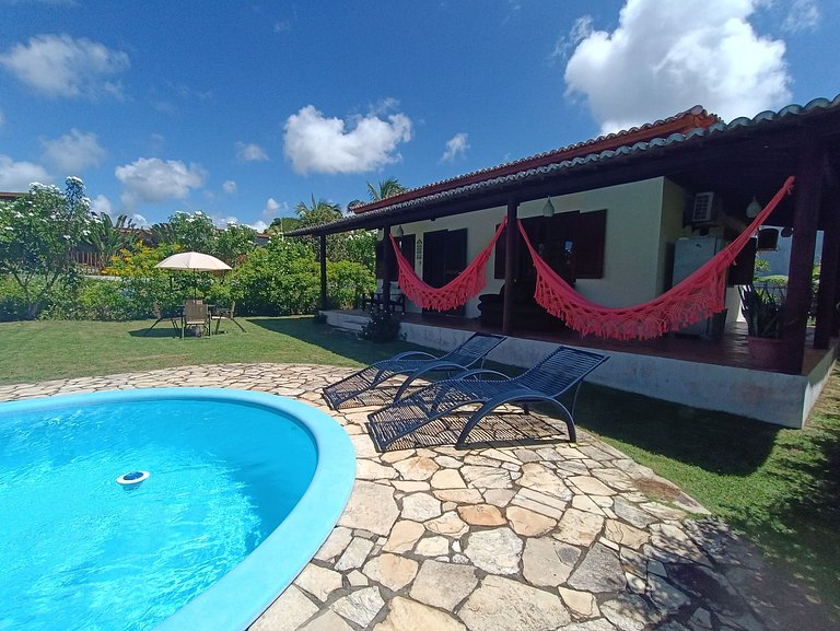 Casa c/ Piscina na Praia do Madeiro - Pet Friendly