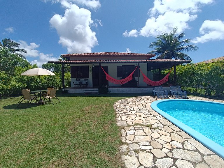 Casa c/ Piscina na Praia do Madeiro - Pet Friendly