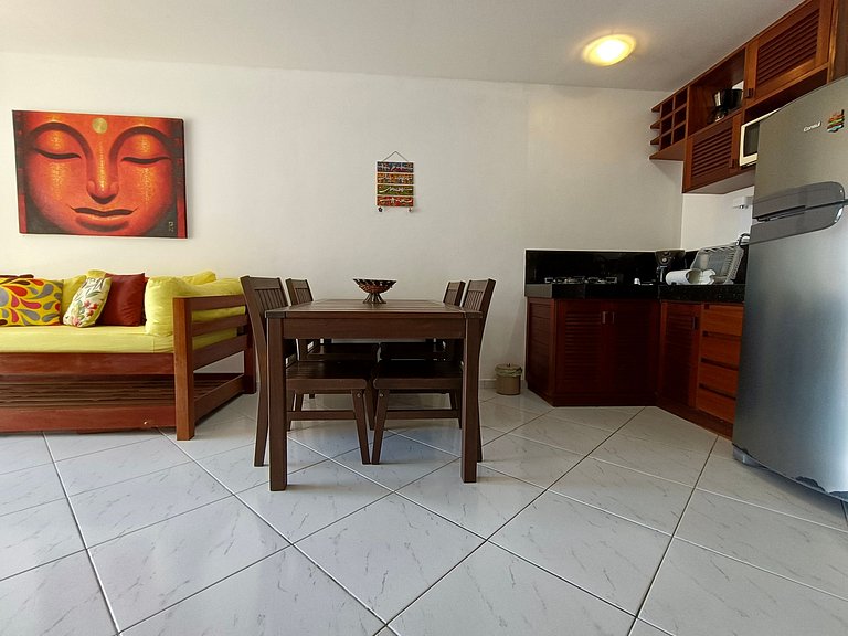 Apartamento Térreo 2Q - Brisas do Amor - Pipa