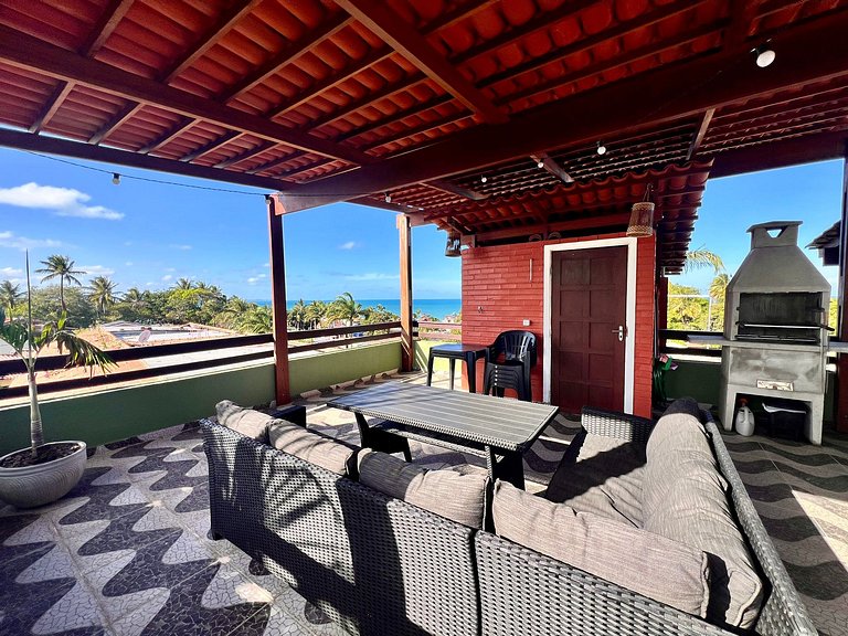 Estilo y Comodidad en Pipa: Casa Central con Vista al Mar y